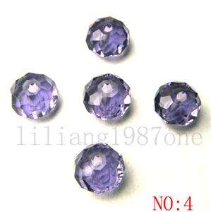 Crafts 142pcs 5040 Swarovski Crystal 8mm Rondelle Beads  