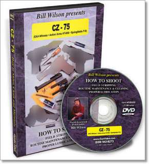DVD BILL WILSON   HOW TO SHOOT THE CZ 75   NEW  