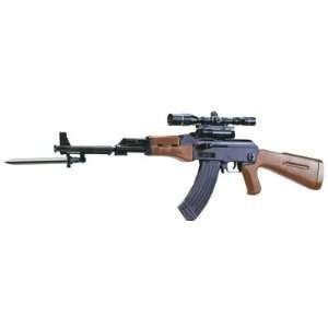  Spring AK 47 Assault Rifle FPS 150, Scope, Bipod, Bayonet, Tactical 
