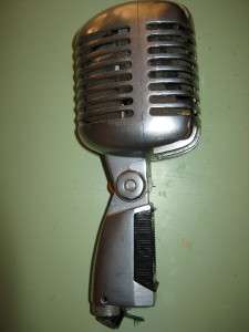 VINTAGE SHURE 55S,FAT BOY MICROPHONE,AS IS PARTS MICROPHONE  