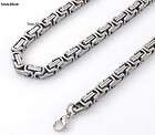 26 inches, Mens Stainless Steel 5mm silver curb chain necklace  