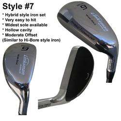 NEW Custom Fit Mens Golf Clubs Iron Set Graphite Shaft  