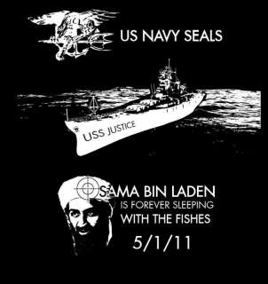 11 Osama Bin Laden Navy Seal USA T Shirt Tee Death  