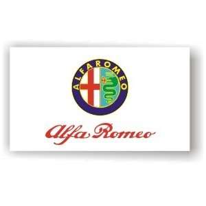  BIG ALFA ROMEO SPIDER BRERA 156 159 DEALER FLAG BANNER 