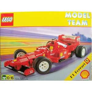    LEGO Model Team 2556 Shell F1 Ferrari Race Car: Toys & Games