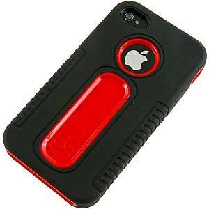  Duo Shield for Apple iPhone 4 & 4S, Black/Red: Cell Phones 
