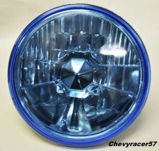 HALOGEN DIAMOND CRYSTAL CLEAR BLUE HEADLIGHT HEADLAMP 60/55W H4 