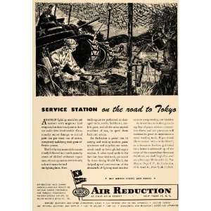  1944 Ad Air Reduction Sales Airco Equipment Battle Zone 