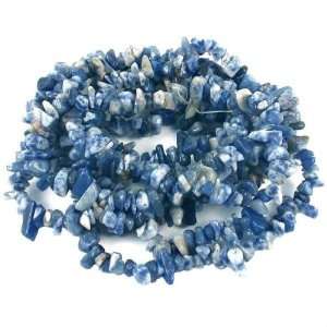  Blue Lapis Chip Beads Jewelry Beading 34 Strand