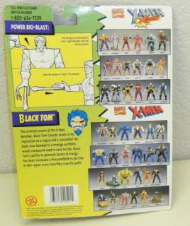 MEN Black Tom Evil Mutant   Toy Biz Figure   MOC  