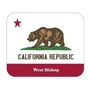   State Flag   West Bishop, California (CA) Mouse Pad 