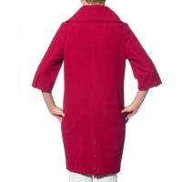 Tulle Brand Nw Soft Wool Lined Long Coat Red S,M,L,XL  
