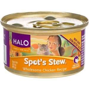   Spots Stew Wholesome Chicken Recipe Canned Cat Food: Pet Supplies