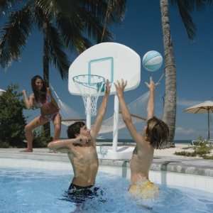   Dunn Rite JuniorHoop Portable Pool Basketball Hoop Set Toys & Games