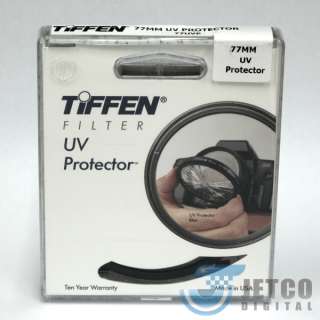 Tiffen 77 77mm UV Protector Filter Made in USA  