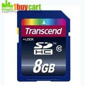 Transcend 8 GB 8 G 8G SD SDHC Class 10 Memory Card rm  