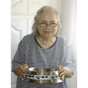  Bowl Amigo TM Easy Grip Pet Dish Band: Kitchen & Dining
