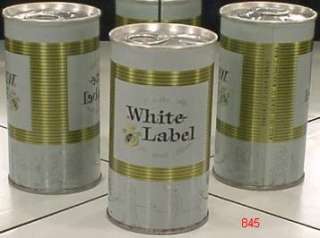 WHITE LABEL BEER S/S CAN MINNEAPOLIS MINNESOTA MN 845  