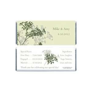   WA251   Nature Silhouette Wedding Candy Bar Wrapper