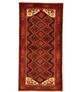 Rugs Hand Knotted Persian Carpet Wool Balouchi 4 X 6  