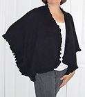 black wool knit shawl long sca $ 31 20 buy it now see suggestions