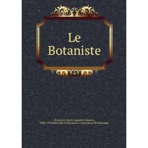  ,UniversiteÌ de Bordeaux I. Laboratoire de botanique Dangeard Books