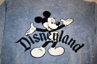Disneyland Mickey Mouse One Size Fits All (Large) Sweatshirt Blue 50 