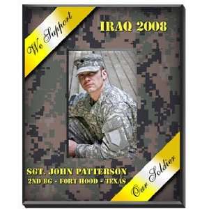  Military Camouflage Frame   Yellow