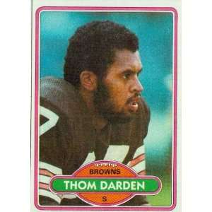  1980 Topps #69 Thom Darden   Cleveland Browns (Football 