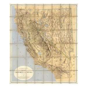  California Geological Survey   Map Of California And 