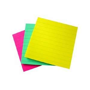   Remove without marks or spots. Adhesive note pads feature solvent free