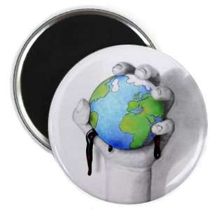  WORLD IN OUR HANDS EARTH DAY bp Oil Spill Relief 2.25 inch 