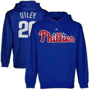   Phillies #26 Youth Royal Blue Player Pullover Hoodie Sweatshirt