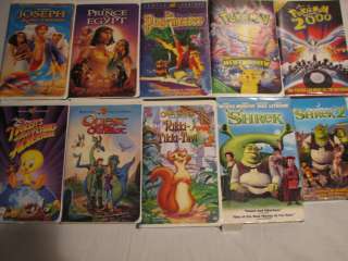   Family VHS Movie Lot Dutch Animated 99 cents ea! Stock up/save!  