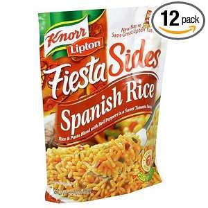 Knorr/Lipton Rice & Sauce, Spanish, 5.6 Ounce Packages (Pack of 12)