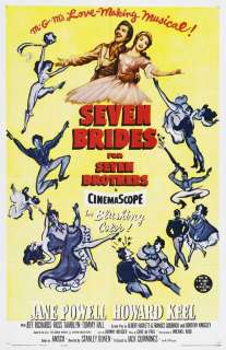 Seven Brides for Seven Brothers 27 x 40 Movie Poster, B  