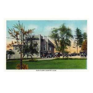  Exterior View of the Glen Flora Country Club, Waukegan 