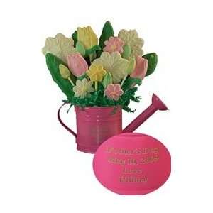 Watering Can Flower Cookie Bouquet   Personalized  Grocery 
