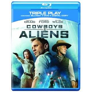Cowboys & Aliens   Triple Play (blu ray + DVD + Digital Copy) [2011 