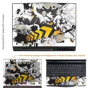   Decal Skin Sticker for Alienware M11X case cover M11x 111 Electronics