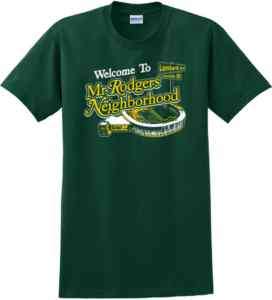Aaron Rodgers T Shirt   MR RODGERS NEIGHBORHOOD Forest  