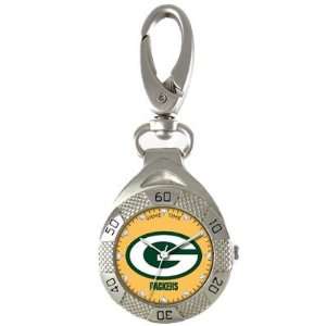 Green Bay Packers NFL Clip On Watch:  Sports & Outdoors