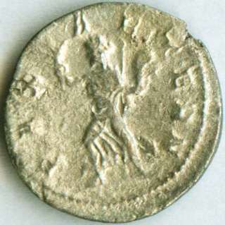 Silver Roman Denarius Emperor Philip the Arab Goddess of Peace Pax 