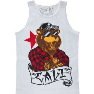  FATAL Cali Bear Mens Tank Clothing