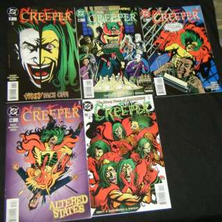 CREEPER #1,2,3,4,6,7,8,9,10,11   Dan Abnett, Len Kaminski, Sal Buscema 