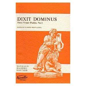  G.F. Handel: Dixit Dominus (Vocal Score): Sports 