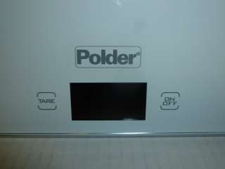 NEW! Polder Slimmer Digital Kitchen Scale White CSC 311 90  