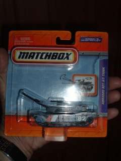 Matchbox Abrams M1A1 Tank United Alliance working parts turret treads 