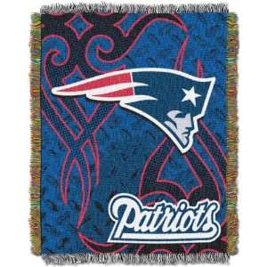  Northwest New England Patriots 48x60 Tattoo Tapestry Throw 