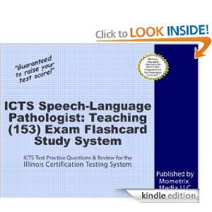 ICTS Speech Language Pathologist Teaching (153) Exam Flashcard Study 